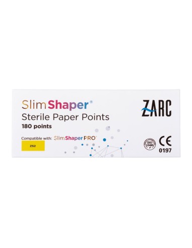 Puntas de papel estériles SlimShaper de Zarc