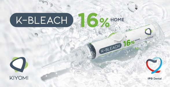 Discover the new at-home teeth whitening: Kiyomi's K-Bleach 16% Home