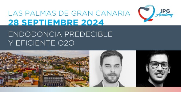 Curso IPG Academy «Endodoncia predecible y eficiente O2O» el 28 de septiembre en Las Palmas de Gran Canaria 